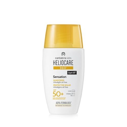 heliocare sensation, heliocare, gratis verzending, zonbescherming, spf 50