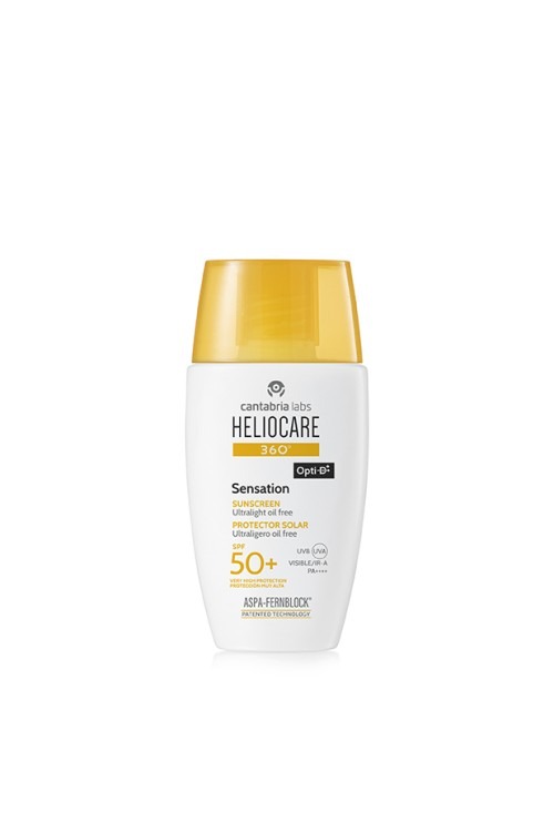heliocare sensation, heliocare, gratis verzending, zonbescherming, spf 50